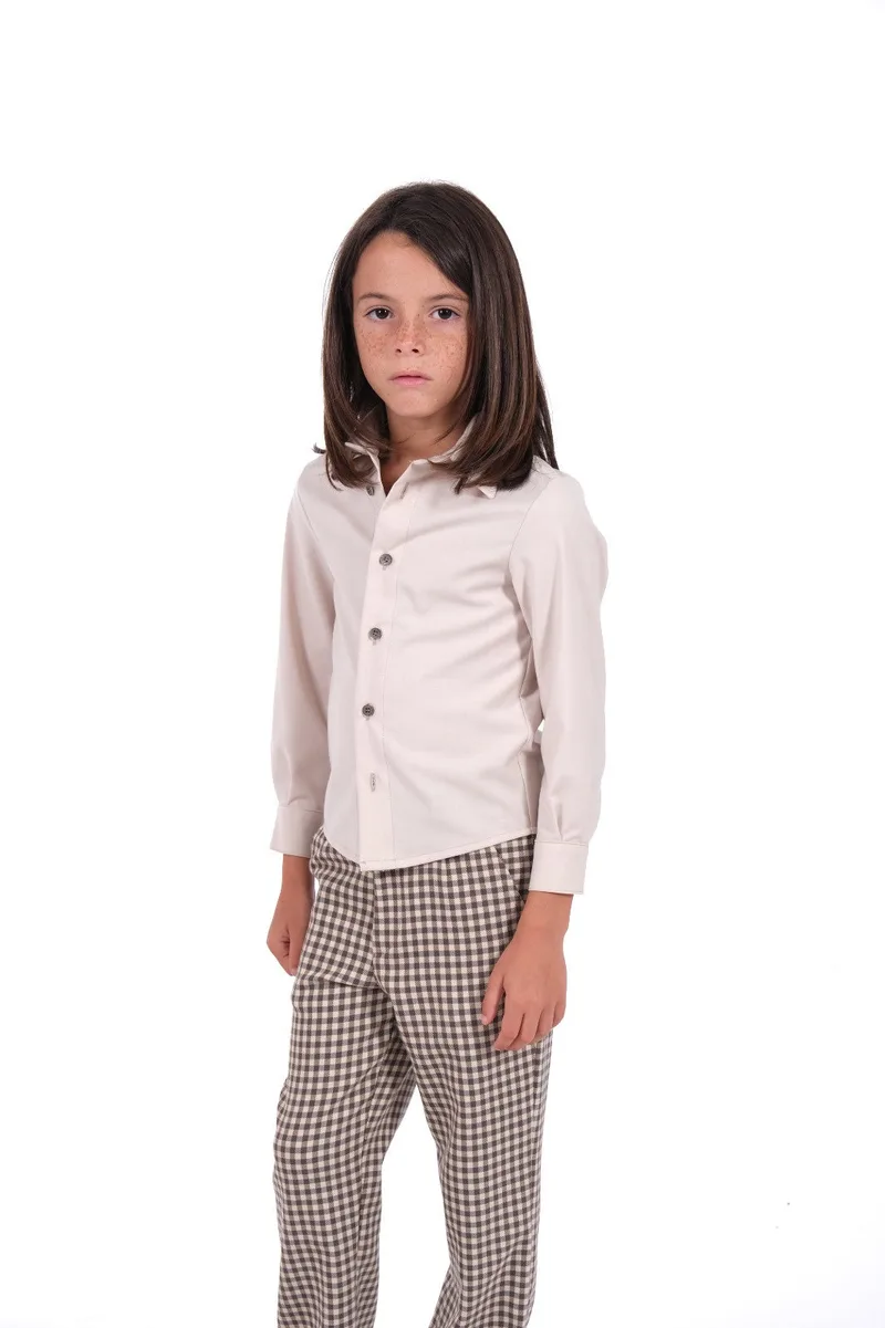 Camicia "Siena" Sabbia