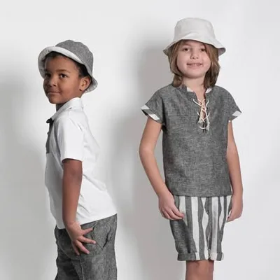 Polo "Vietri" Bianca con Yoke Grigio